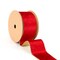 LaRibbons 4" - 2 1/2" Reversible Velvet/Lurex Wired Ribbon | 10 Yard Roll